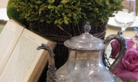 Vintage wedding centerpieces