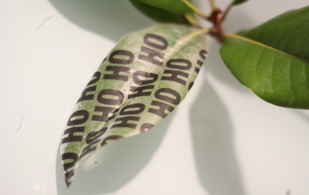 Personalized leaves