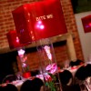 Lampshade centerpieces