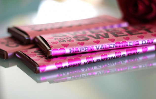 personalized chocolate wrapper with craft attitude