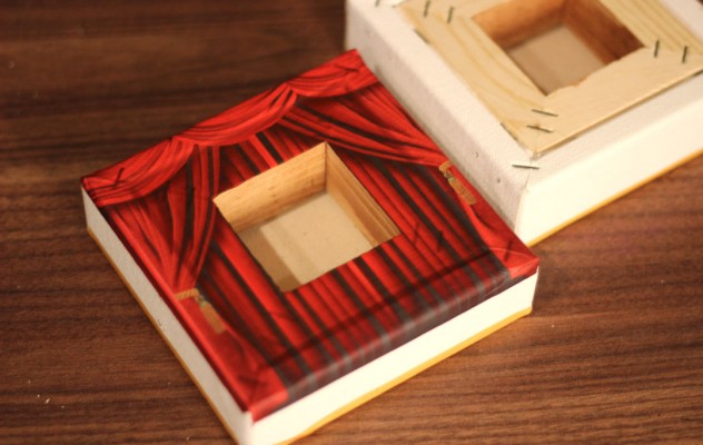 stretched canvas interior