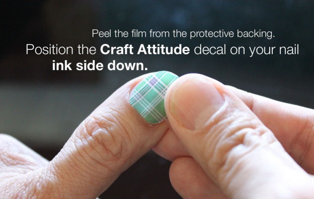 St. Patrick's Day fingernail decal