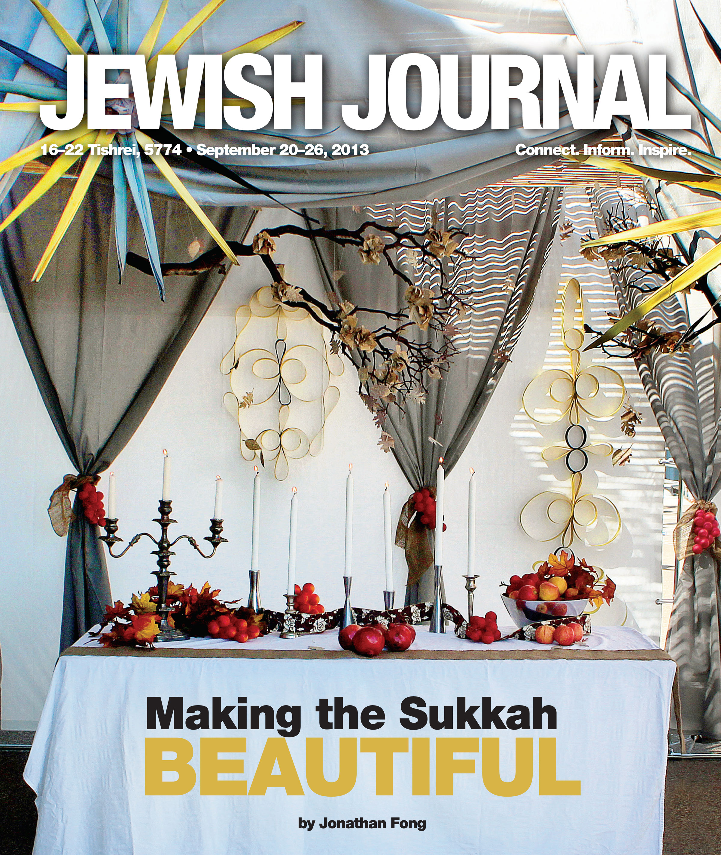 how to decorate a sukkah